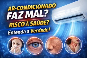 Ar-Condicionado Faz Mal à Saúde? Descubra os Riscos Reais, Mitos e Como Usar Sem Prejudicar o Organismo
