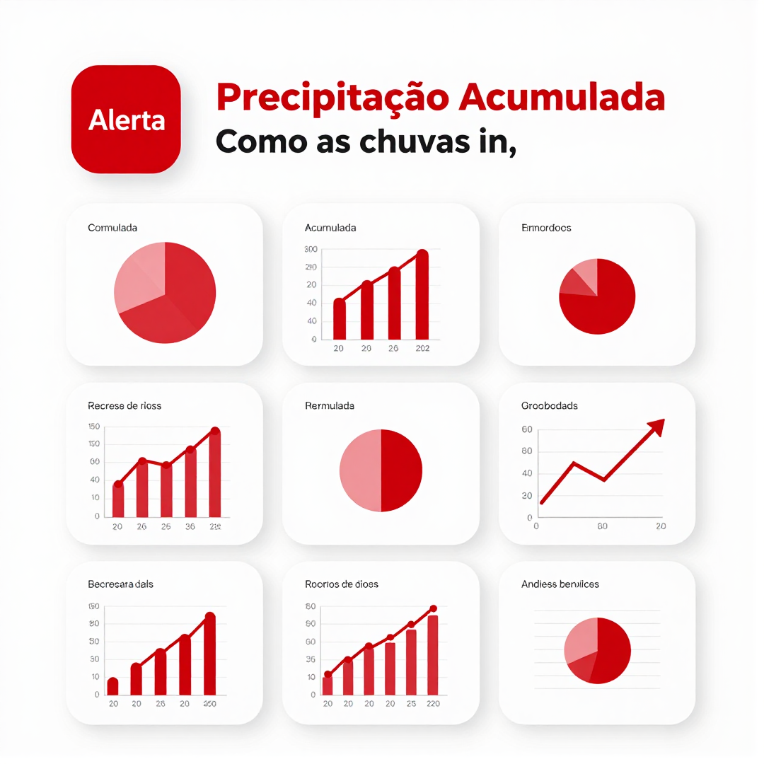 Infográfico - Alerta Vermelho de Precipitação Acumulada: Como as Chuvas Intensas Afetam Sua Saúde e Bem-Estar