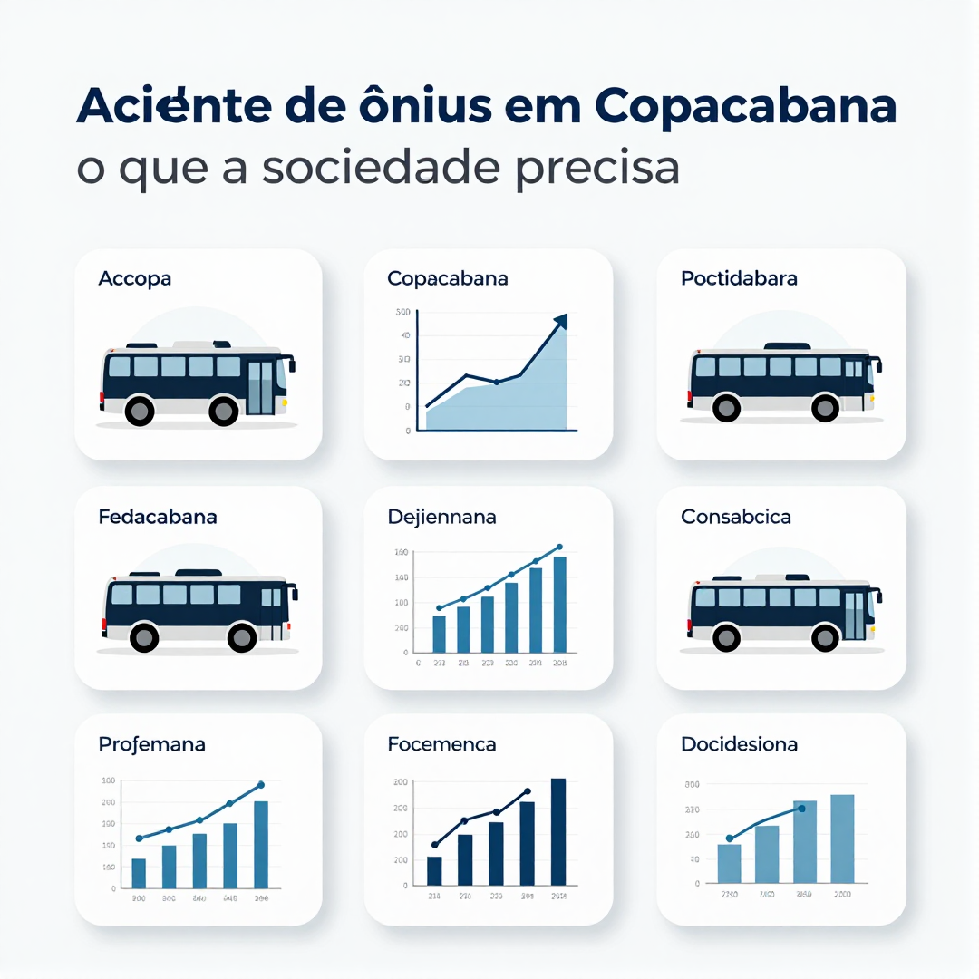 Infográfico - Acidente de ônibus em Copacabana: o que a sociedade precisa saber sobre segurança viária e saúde mental