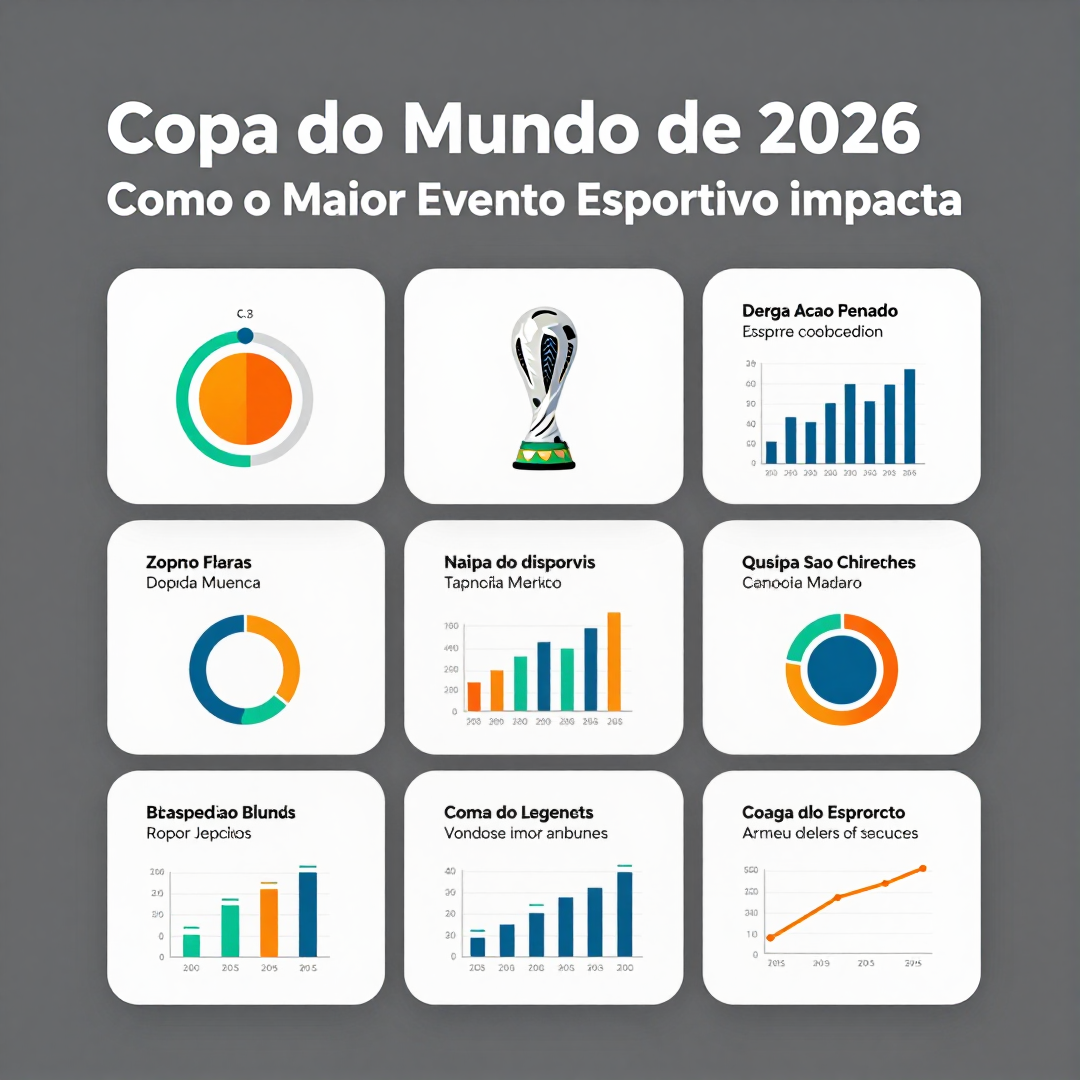Infográfico - Copa do Mundo de 2026: Como o Maior Evento Esportivo Impacta a Saúde Física e Mental dos Brasileiros