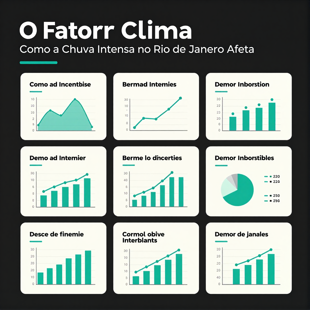 Infográfico - O Fator Clima: Como a Chuva Intensa no Rio de Janeiro Afeta a Saúde da População Carioca