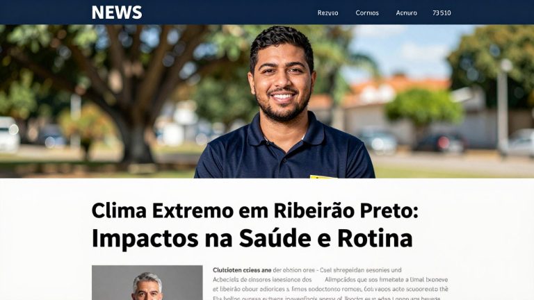 Clima Extremo em Ribeirão Preto: Impactos na Saúde e Rotina de Bem-Estar