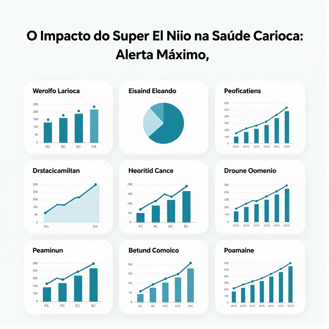 Infográfico - O Impacto do Super El Niño na Saúde Carioca: Alerta Máximo, Hidratação e Bem-Estar