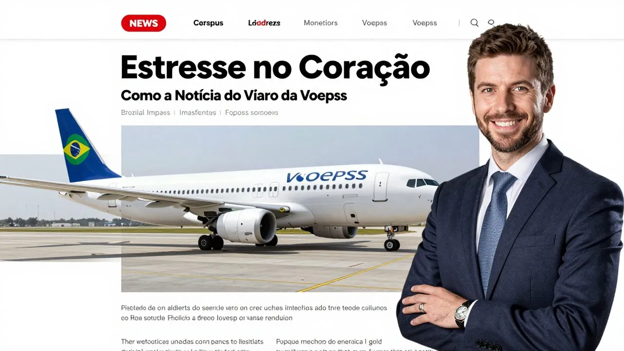Estresse no Coração: Como a Notícia do Voo da Voepass Impacta a Saúde Cardiovascular dos Brasileiros