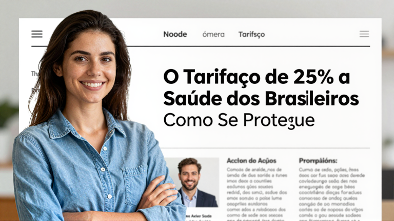 O Tarifaço de 25% e a Saúde dos Brasileiros: Como Se Proteger sem Abrir Mãos do Bem-Estar