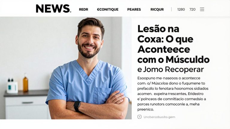 Lesão na Coxa: O Que Acontece com o Músculo e Como Recuperar a Força