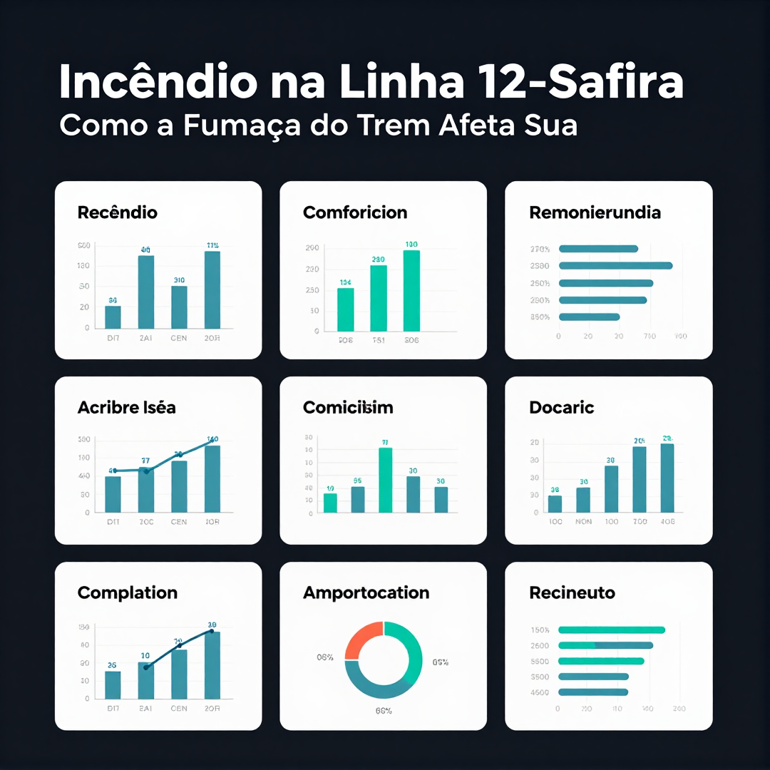 Infográfico - Incêndio na Linha 12-Safira: Como a Fumaça do Trem Afeta Sua Saúde e Bem-Estar