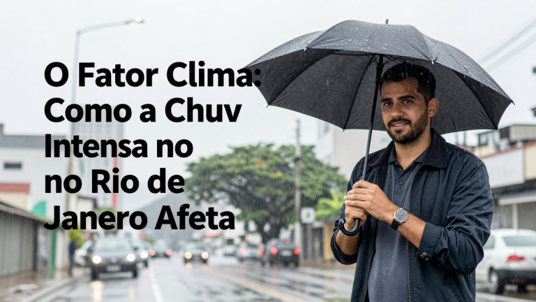 O Fator Clima: Como a Chuva Intensa no Rio de Janeiro Afeta a Saúde da População Carioca
