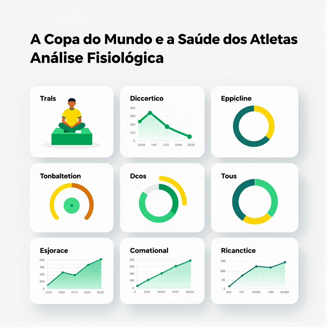 Infográfico - A Copa do Mundo e a Saúde dos Atletas: Análise Fisiológica da Final Espanha x Argentina