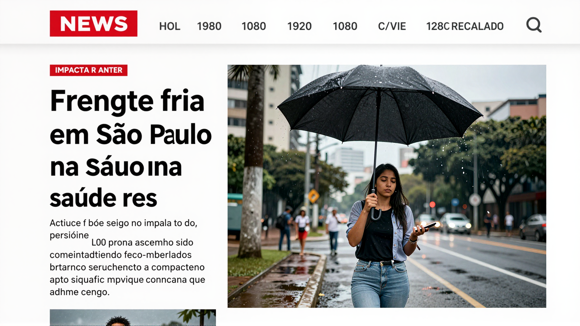 Frente fria e chuva forte em São Paulo: impacto na saúde respiratória, articular e mental