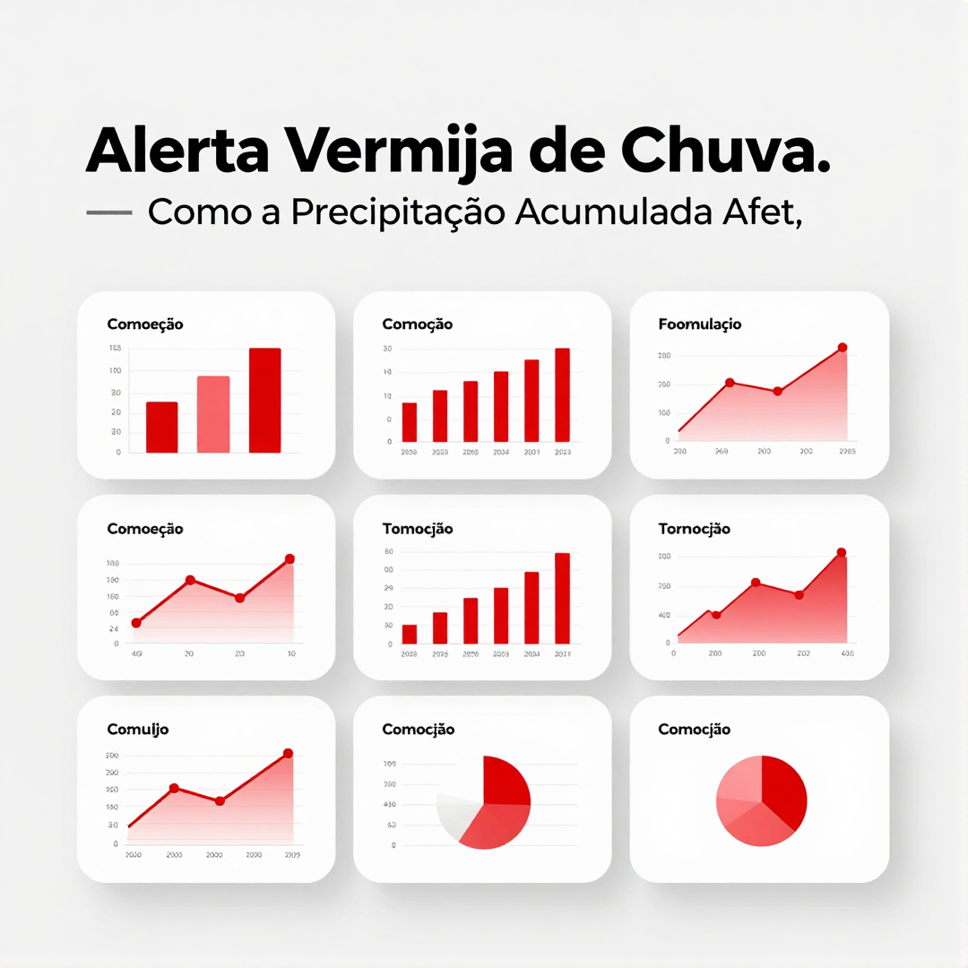 Infográfico - Alerta Vermelho de Chuva: Como a Precipitação Acumulada Afeta a Saúde e o Bem-Estar dos Brasileiros