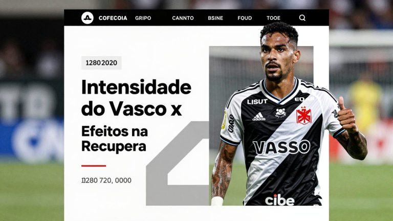 A Intensidade do Vasco x Mirassol e seus Efeitos na Recuperação Corporal