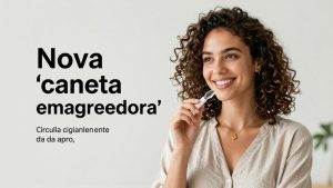 Nova ‘caneta emagrecedora’ circula ilegalmente antes da aprovação: o que muda na sua saúde e no seu bolso