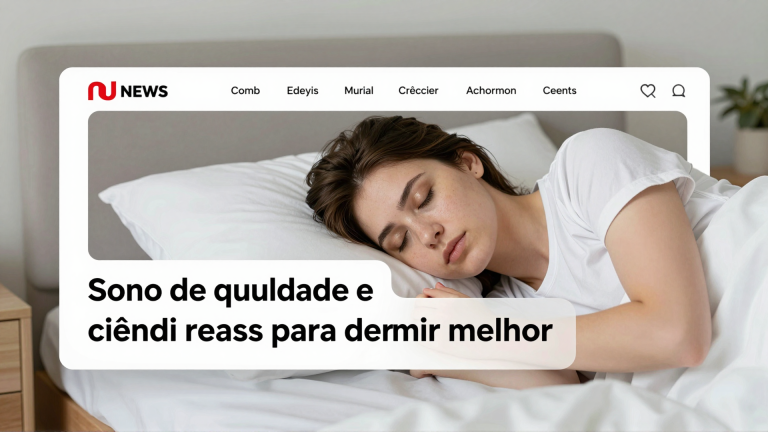 Sono de qualidade: ciência e práticas para dormir melhor em 2026