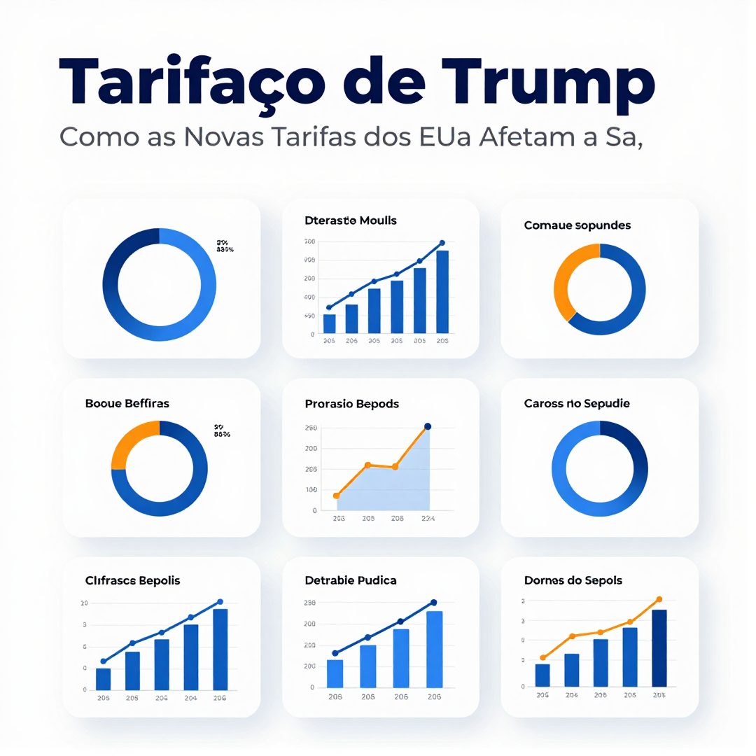 Infográfico - Tarifaço de Trump: Como as Novas Tarifas dos EUA Afetam a Saúde e o Bem-Estar do Brasileiro