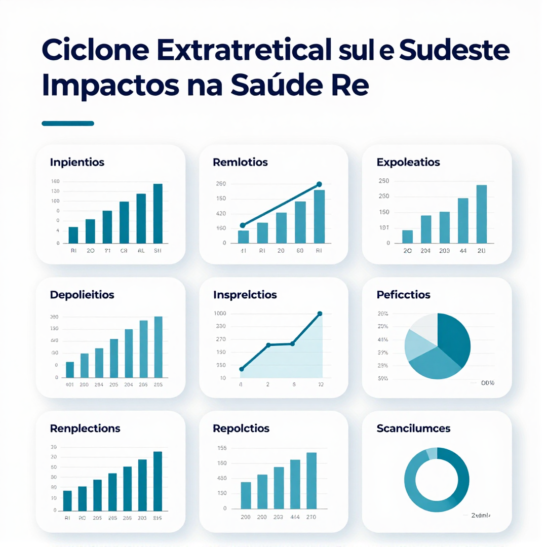 Infográfico - Ciclone Extratropical no Sul e Sudeste: Impactos na Saúde Respiratória, Mental e Prevenção de Doenças