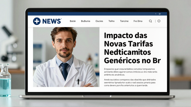 Impacto das Novas Tarifas sobre Medicamentos Genéricos no Brasil: O Que Muda para a Saúde da População