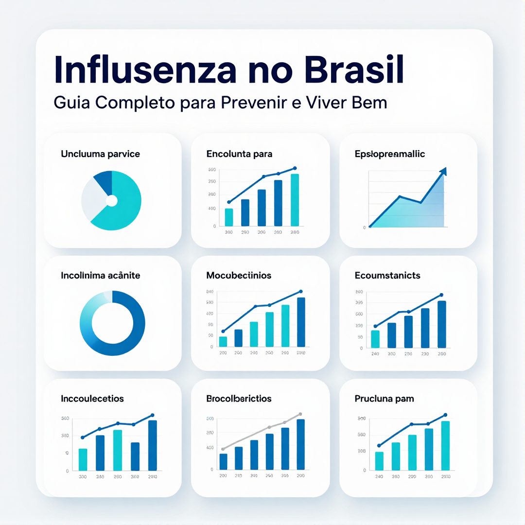Infográfico - Influenza no Brasil: Guia Completo para Prevenir e Viver Bem Durante a Próxima Temporada