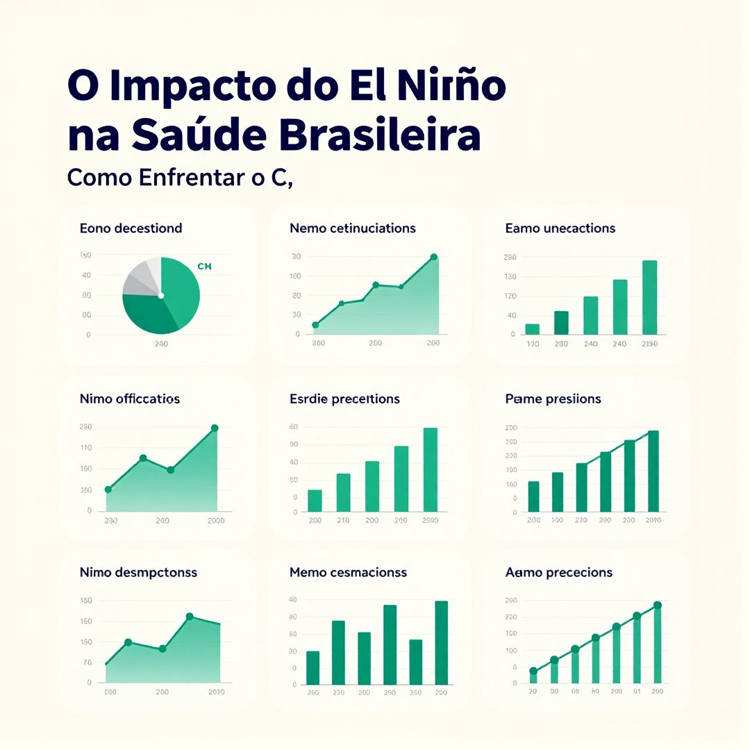 Infográfico - O Impacto do El Niño na Saúde Brasileira: Como Enfrentar o Calor Extremo e as Temporais