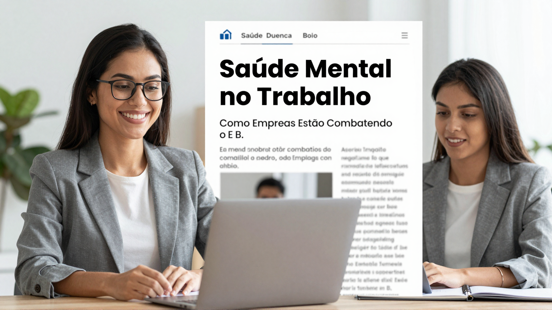 Saúde Mental no Trabalho: Como Empresas Estão Combatendo o Burnout