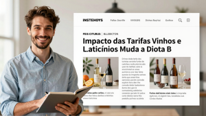 Impacto das Tarifas sobre Vinhos e Laticínios Muda a Dieta Brasileira e Preços dos Alimentos
