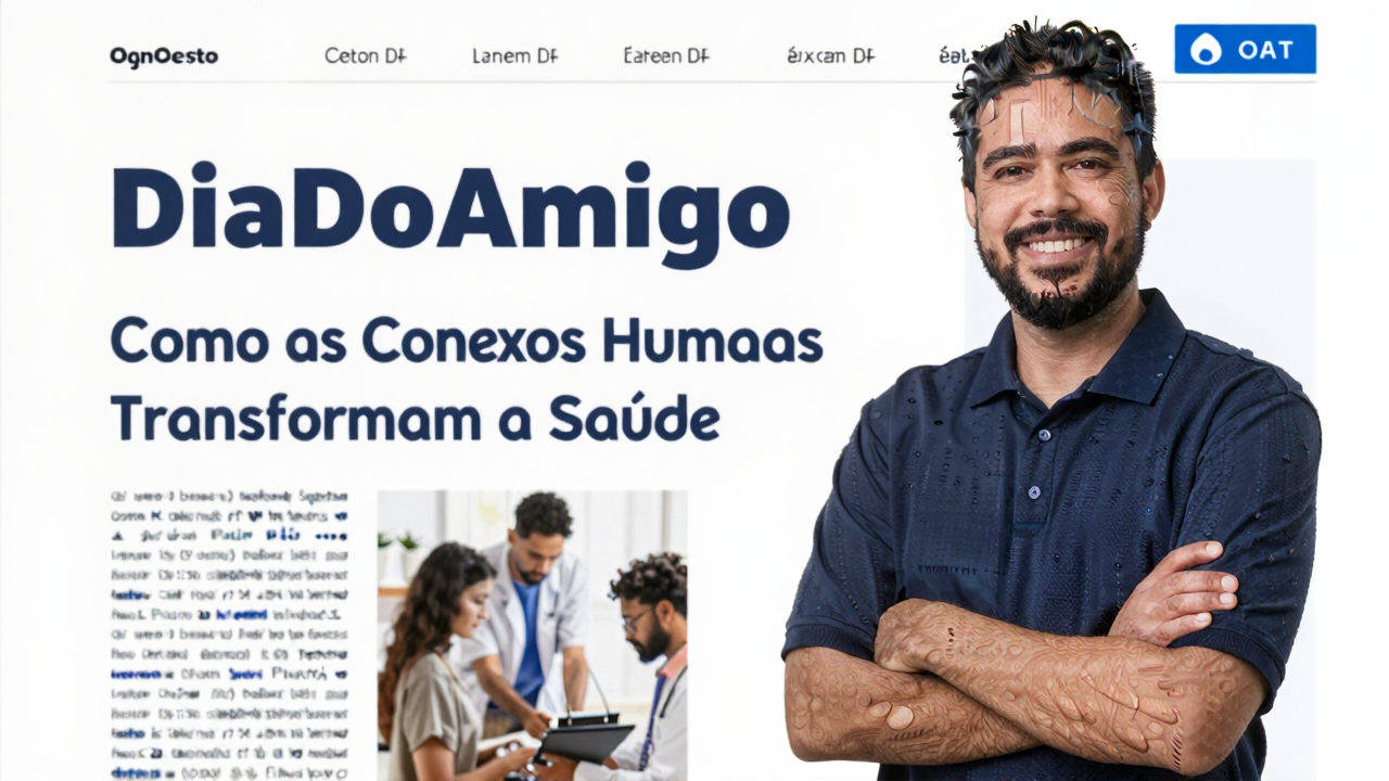 #DiaDoAmigo: Como as Conexões Humanas Transformam a Saúde Física e Mental