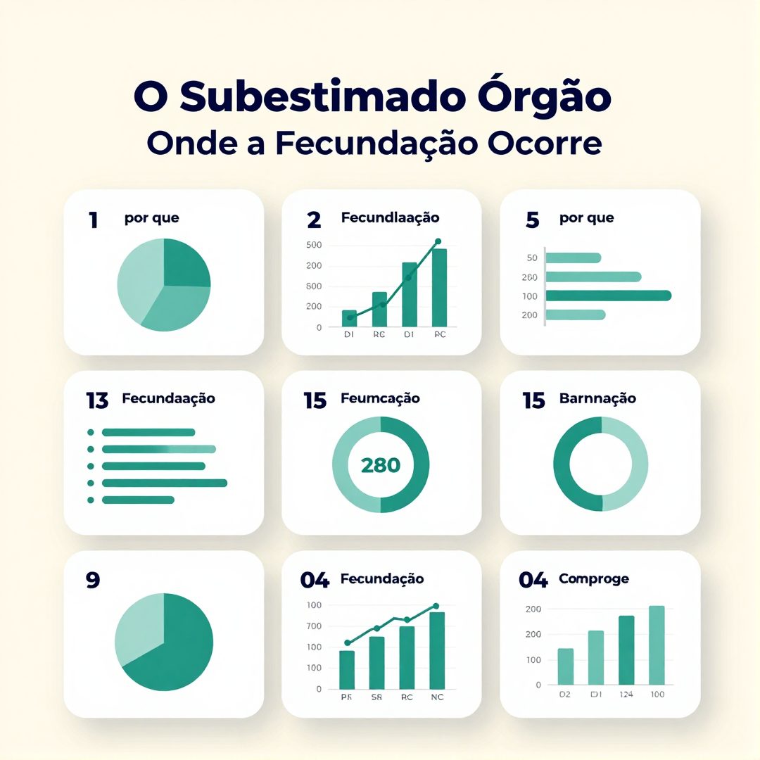 Infográfico - O Subestimado Órgão Onde a Fecundação Ocorre — e por que ele pode falhar