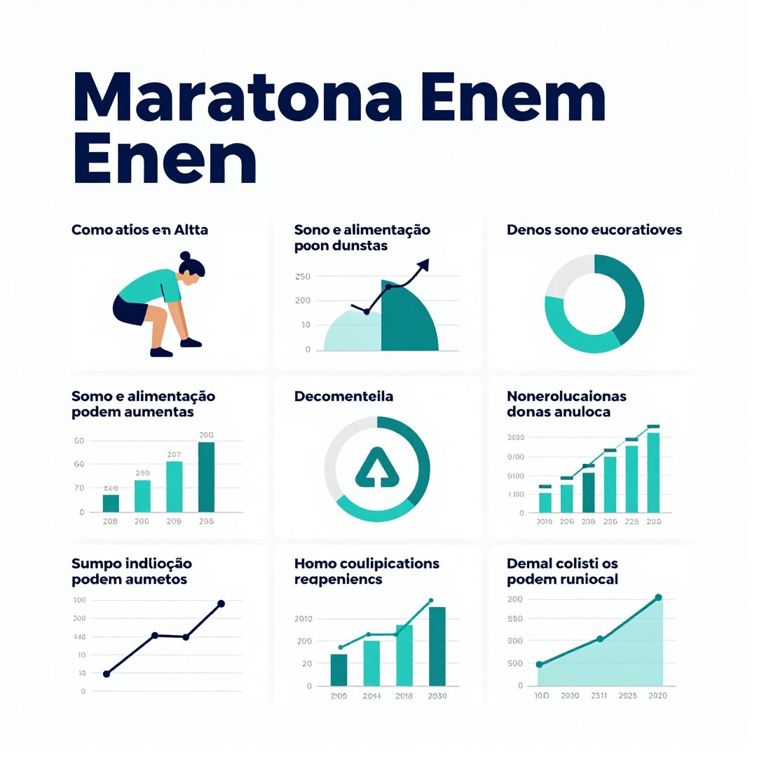 Infográfico - Maratona Enem em alta: como sono e alimentação podem aumentar sua nota nos estudos