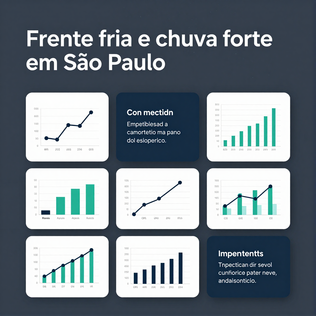 Infográfico - Frente fria e chuva forte em São Paulo: impacto na saúde respiratória, articular e mental