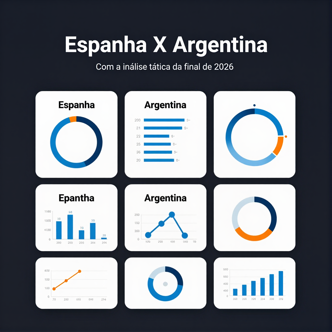 Infográfico - Espanha X Argentina: como a análise tática da final de 2026 transforma o bem-estar corporativo