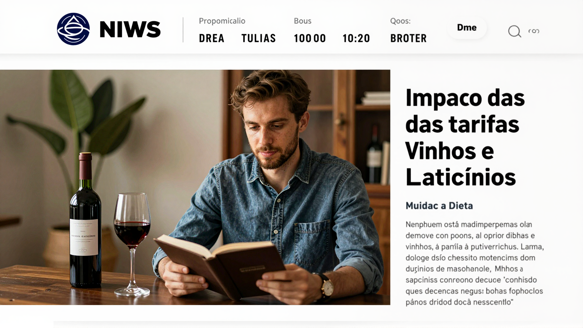 Impacto das Tarifas sobre Vinhos e Laticínios Muda a Dieta Brasileira e Preços dos Alimentos