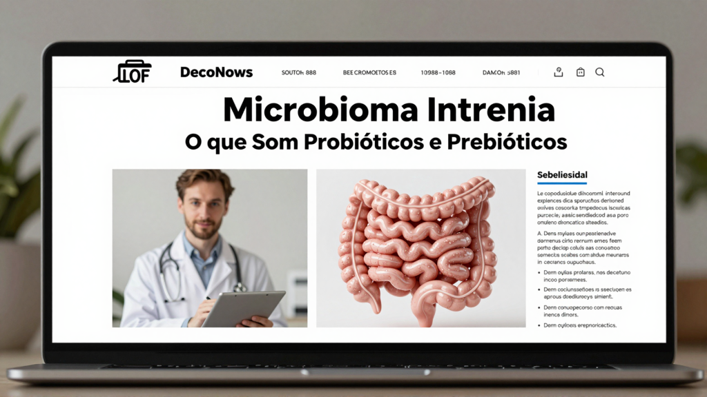 Microbioma Intestinal: O Que São Probióticos e Prebióticos e Como Eles Transformam Sua Saúde Digestiva