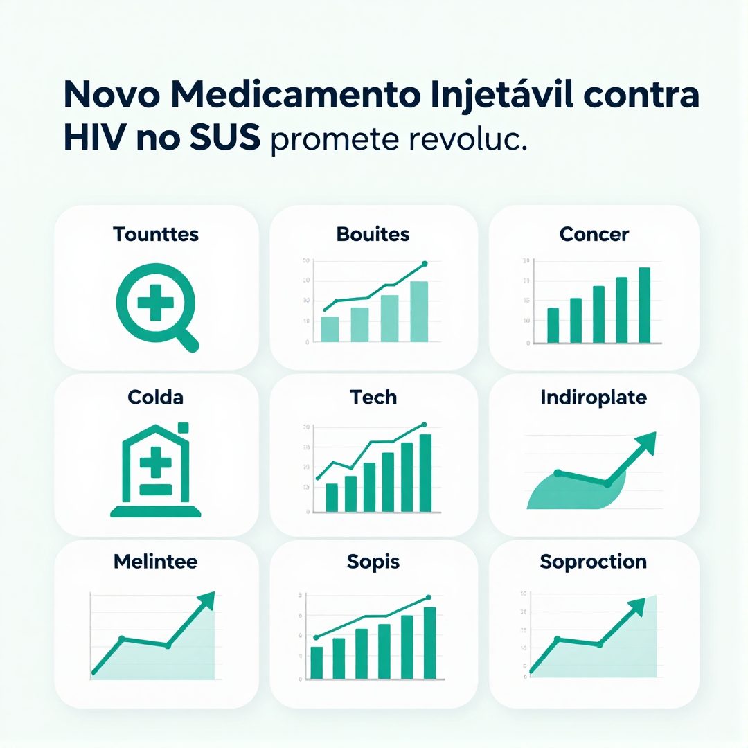 Infográfico - Novo medicamento injetável contra HIV no SUS promete revolucionar prevenção e qualidade de vida