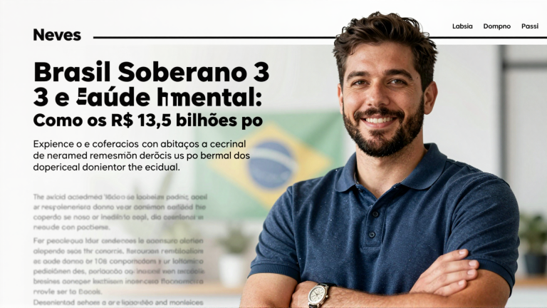 Brasil Soberano 3 e Saúde Mental: como os R$ 13,5 bilhões podem fortalecer o bem-estar da população