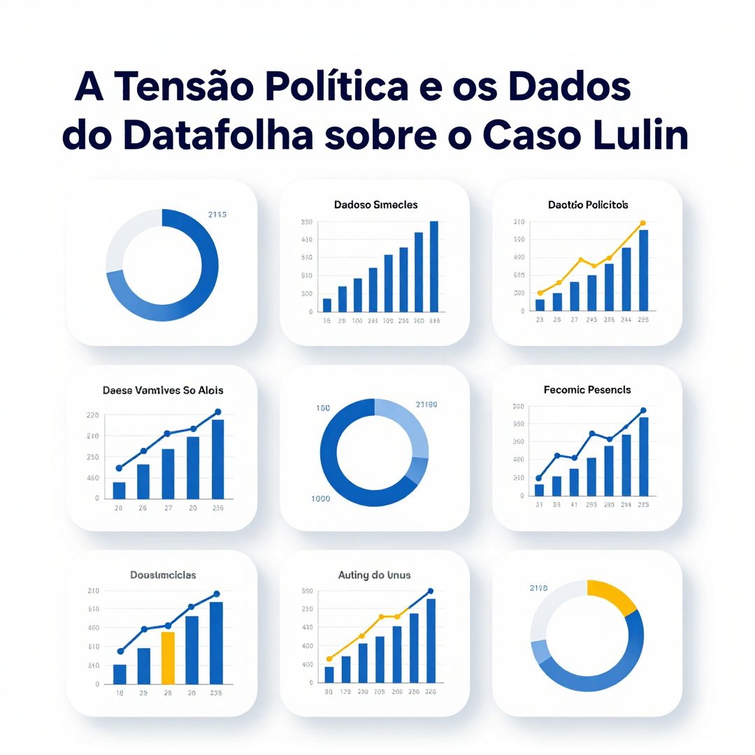 Infográfico - A Tensão Política e os Dados do Datafolha sobre o Caso Lulinha Impactam Sono e Saúde Mental dos Brasileiros