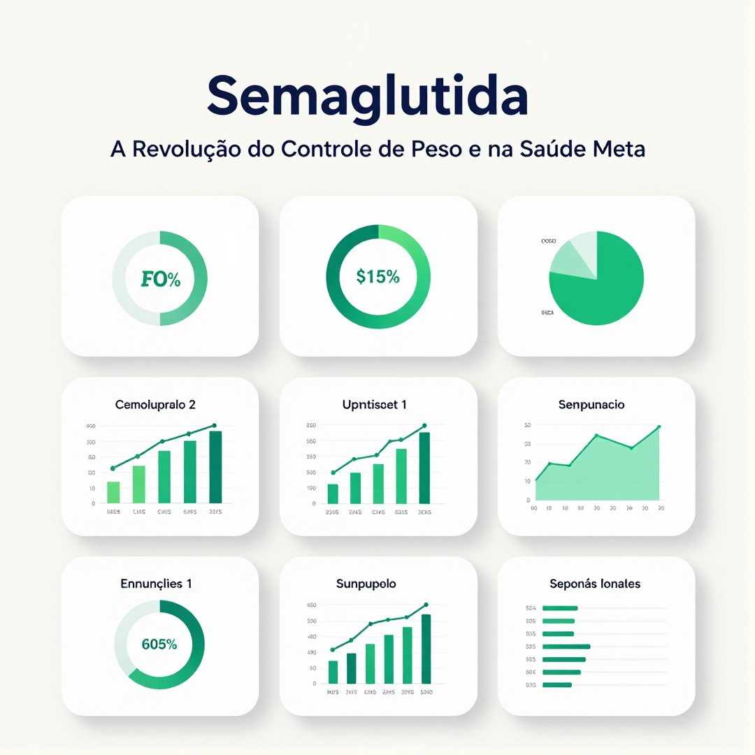 Infográfico - Semaglutida: A Revolução do Controle de Peso e na Saúde Metabólica