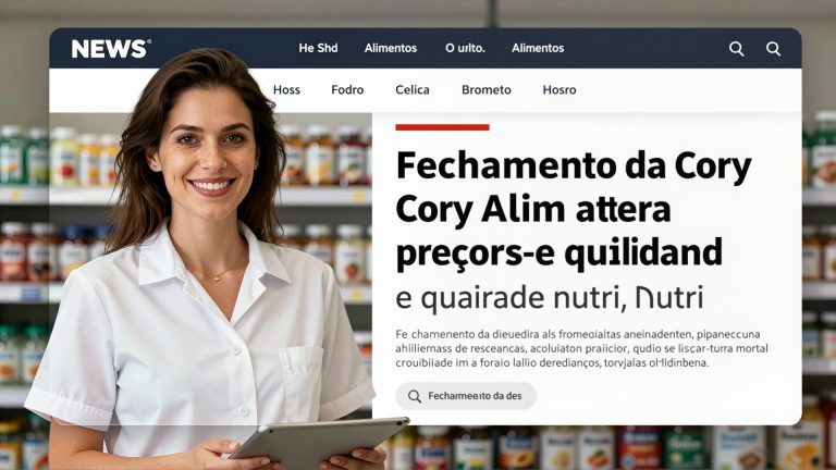Fechamento da Cory Alimentos altera preços e qualidade nutricional dos alimentos básicos no mercado nacional