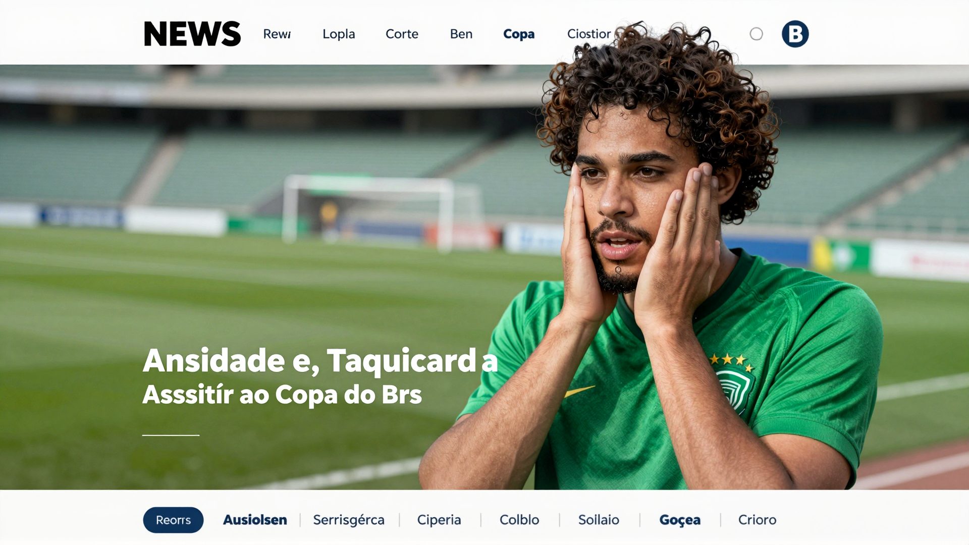 Ansiedade e Taquicardia ao Assistir ao Sorteio da Copa do Brasil e ao Jogo de Goiás x Londrina