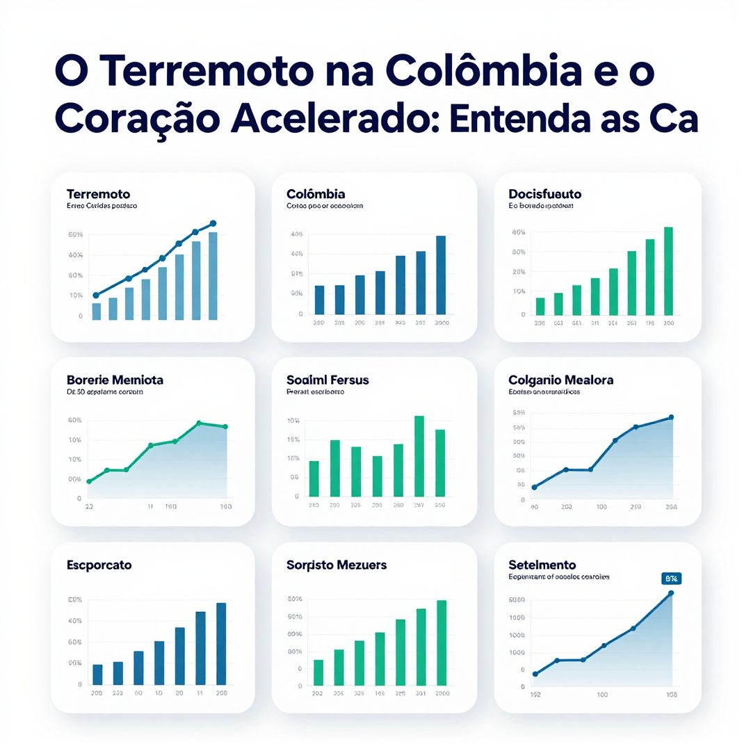 Infográfico - O Terremoto na Colômbia e o Coração Acelerado: Entenda as Causas da Taquicardia no Dia a Dia