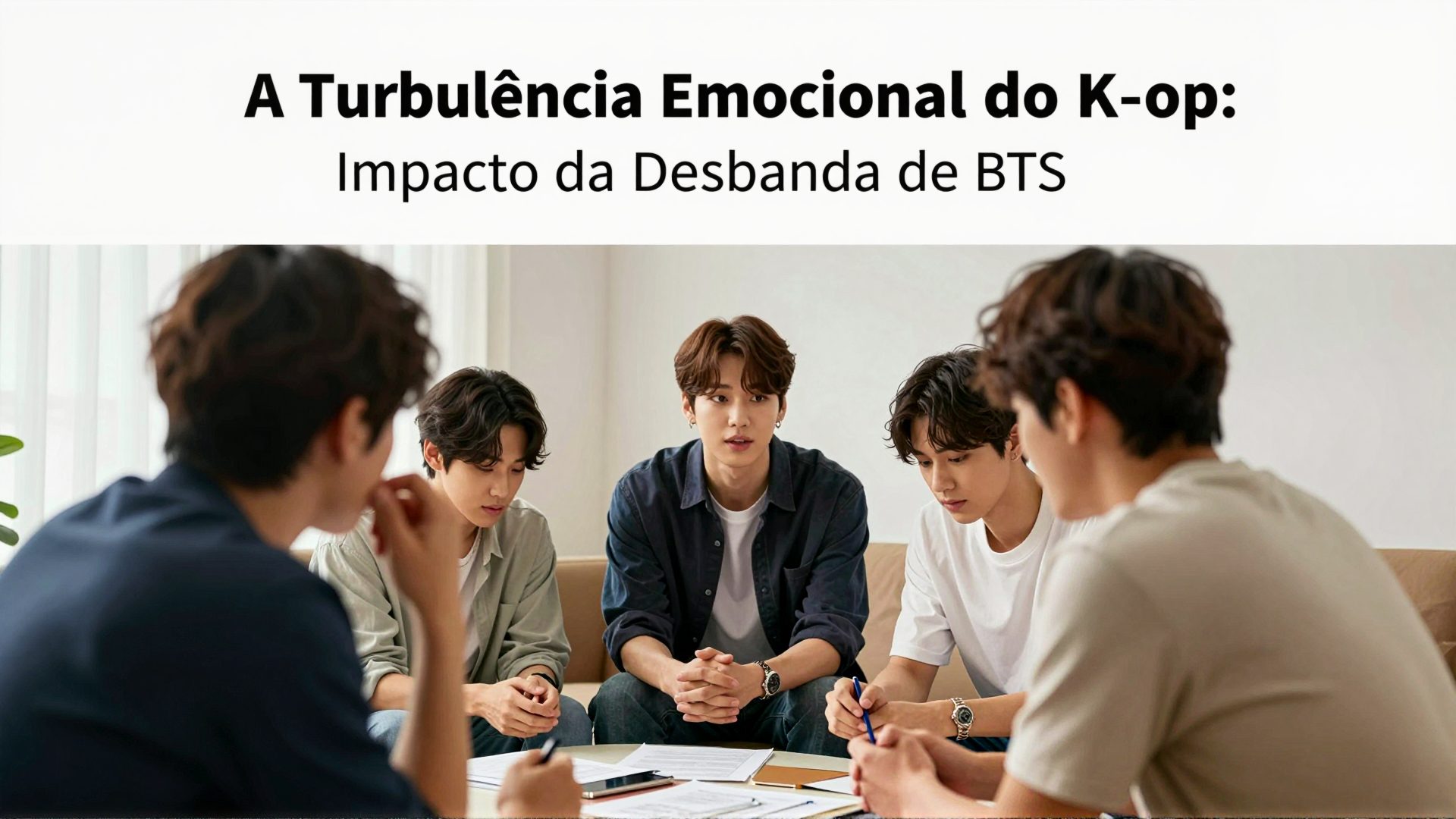 A Turbulência Emocional do K-pop: Impacto da Desbanda de BTS e Blackpink na Saúde Mental e Fisiológica dos Fãs