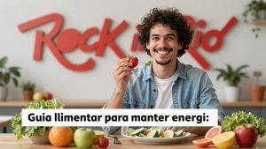 iFood no Rock in Rio 2026: guia alimentar para manter energia e evitar problemas digestivos