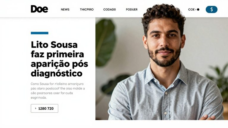 Lito Sousa faz primeira aparição pós-diagnóstico: como a Doença de Creutzfeldt-Jakob muda a rotina de pacientes e cuidadores no Brasil