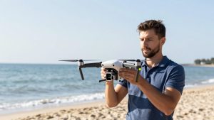 Drone ucraniano na praia russa: como o barulho inesperado afeta a audição e o relaxamento dos veranistas