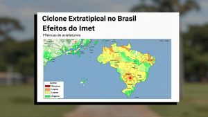 Ciclone Extratropical no Brasil: Alerta do Inmet, Efeitos na Saúde e Prevenção para a População