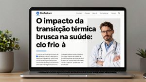 O impacto da transição térmica brusca na saúde: do frio à onda de 30°C