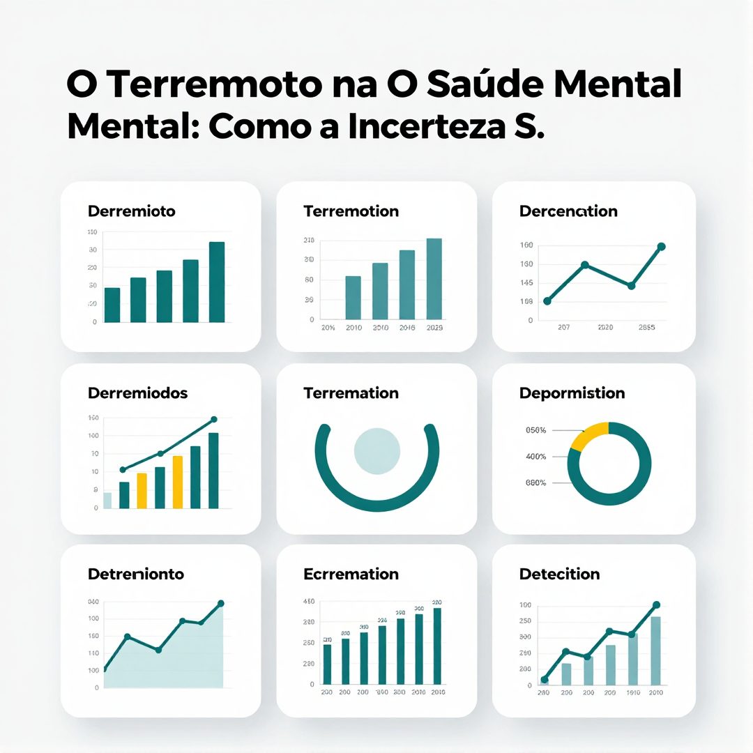 Infográfico - O Terremoto na Colômbia e a Saúde Mental: Como a Incerteza Sísmica Afeta o Estresse Diário