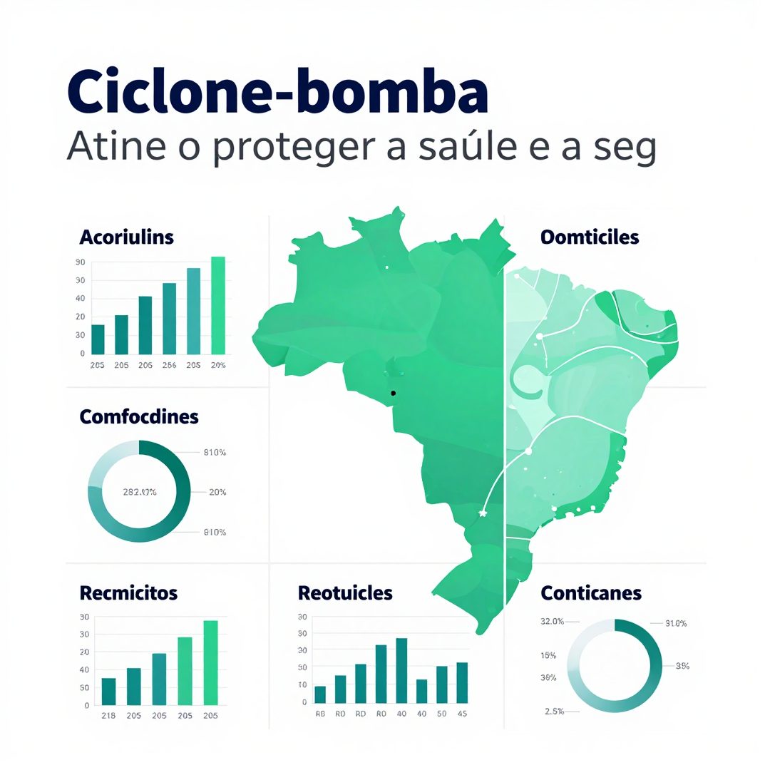 Infográfico - Ciclone-bomba atinge o Brasil: como proteger a saúde e a segurança dos idosos dentro de casa