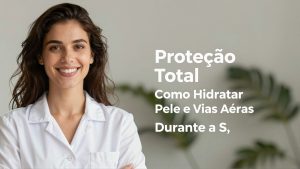 Proteção Total: Como Hidratar Pele e Vias Aéreas Durante a Seca e o Vendaval desta Quinta-feira