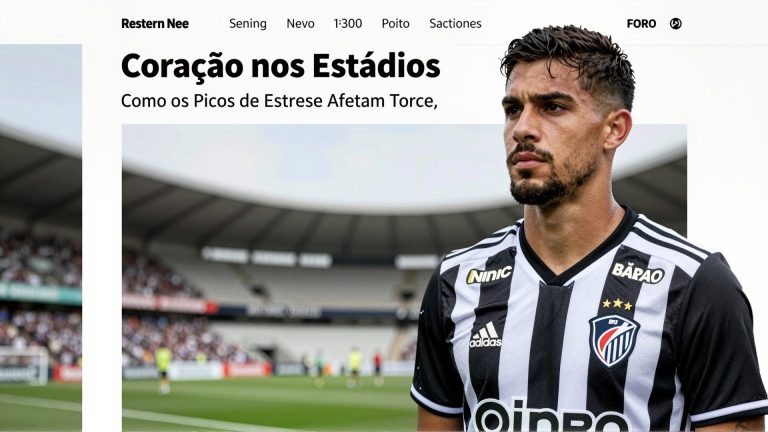 Coração nos Estádios: Como os Picos de Estresse Afetam Torcedores em São Paulo x Chapecoense e Palmeiras x Vasco