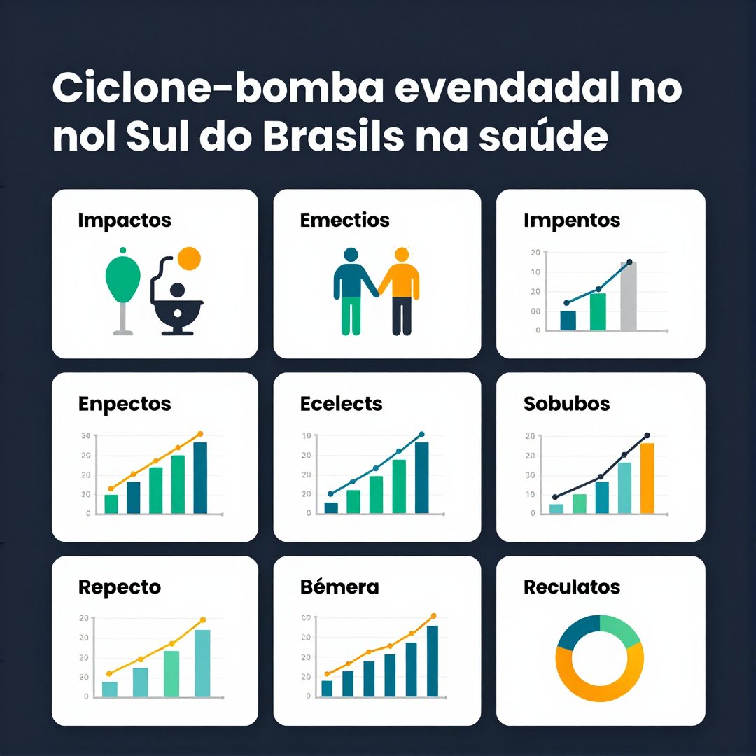 Infográfico - Ciclone-bomba e vendaval no Sul do Brasil: impactos na saúde e estratégias de bem-estar
